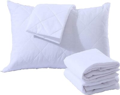 Quilted Pillow Protector 4" Diamond (4 Pack)