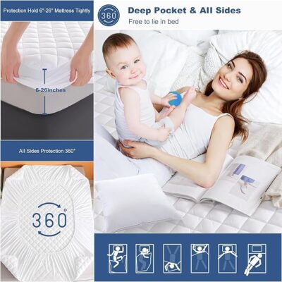 Quilted Mattress Protector - Image 3